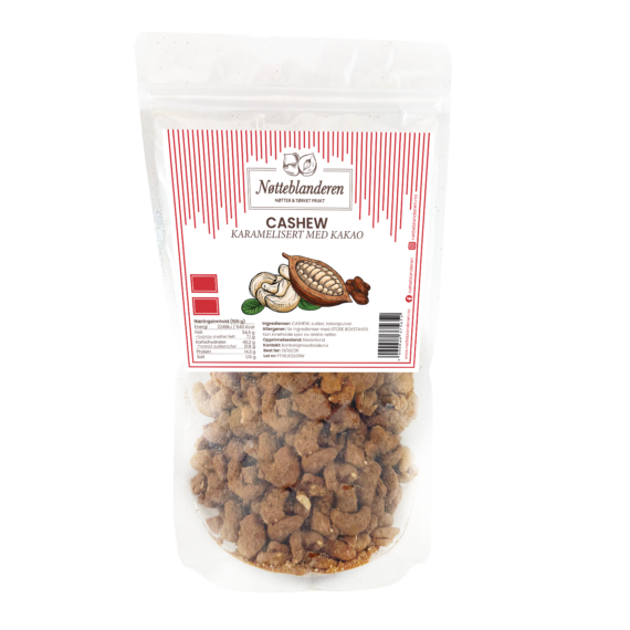 Cashew karamelisert med kakao 320 g