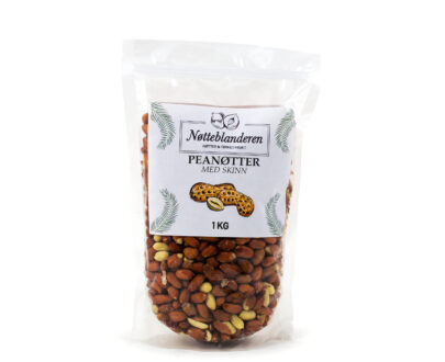 Peanøtter med skinn 1 kg